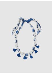 PIOMBO, Collana Multicolor Con Perle E Nappine, Donna, Multicolor, Taglia: ONE SIZE