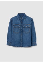 OVS, Camicia In Denim Con Tasche, Bambino, Denim, Taglia: 4-5