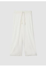 OVS, Pantaloni Lunghi In Pura Viscosa Neri, Donna, Nero, Taglia: S