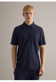 Piombo Tech, Polo A Maniche Corte In Cotone Elasticizzato Bianca Regular Fit, Uomo, Bianco, Taglia: S