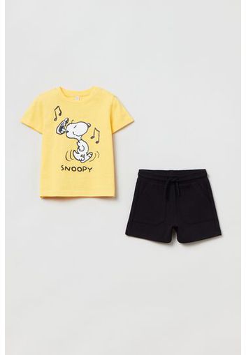 OVS Jogging set t-shirt e pantaloncini stampa Snoopy