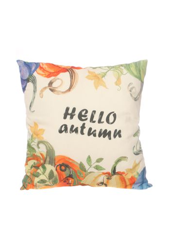 Cuscino arredo hello autumn in poliestere, da 45x45 cm