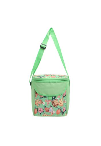 Borsa termica Tropical con tracolla, in poliestere, capacità 9 litri, da 23,5X26,5 cm