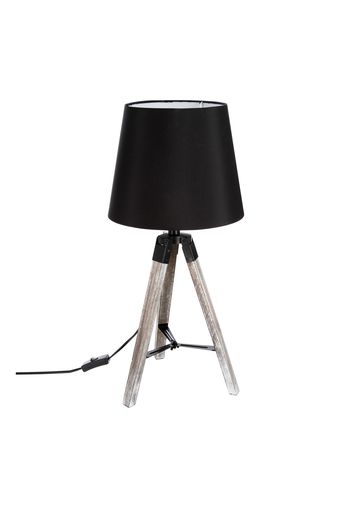 Lampada da tavolo 58 cm nera