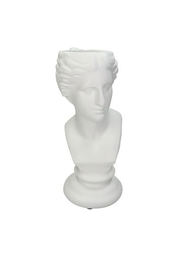 Fioriera 14x28x12 cm statua donna