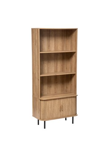 Libreria Colva 3 ripiani 80x179,6x40 cm beige