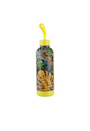 Bottiglia termica 500 ml gialla Jungle in acciaio inox