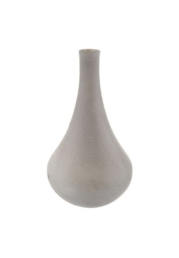 Vaso in vetro 43x24 cm grigio