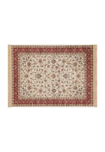 Tappeto 230x160 cm Farshian Hereke avorio e rosso