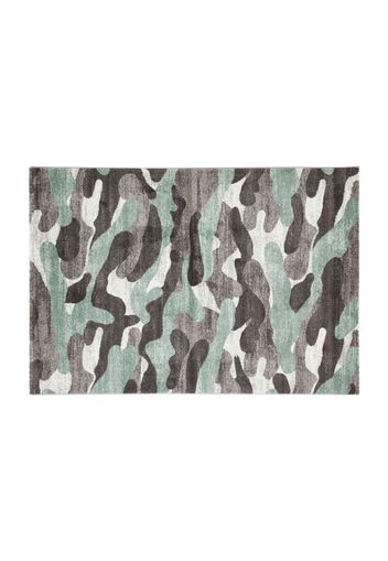 Tappeto 160x230 cm Camouflage grigio