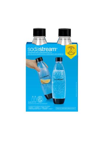 Set 2 bottiglie 1L per gasatori SodaStream