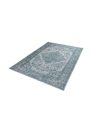 Tappeto blu chiaro Jacquard 150x80 cm Argentella