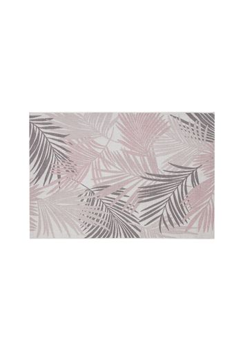 Tappeto palme interno ed esterno 230x160 cm rosa