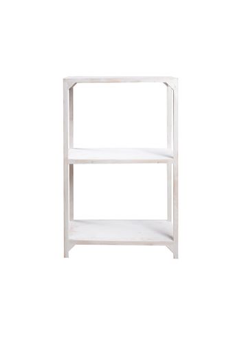 Scaffale bianco 3 piani 50x80x25 cm Everywhere