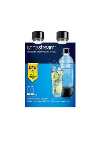 Set due bottiglie Sodastream in plastica