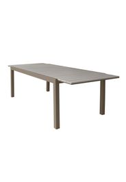 Tavolo da giardino allungabile 180 240x73x100 cm - taupe