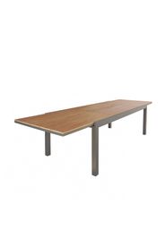 Tavolo da giardino allungabile 200 300x74x95 cm - taupe