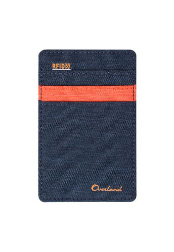 Portadocumenti da viaggio Overland, con protezione RFID da 8x12,5 cm