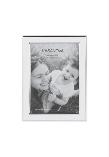 Portafoto per foto 10x15 cm Beltrami bianco, con argento miro silver