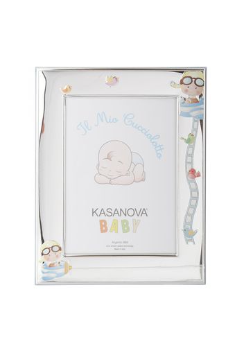 Portafoto bimbo con argento Miro Silver, foto 13x18 cm