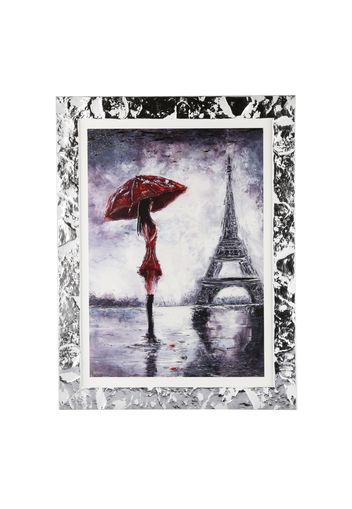 Quadro Tour Eiffel 64x50 cm Beltrami con argento Miro Silver