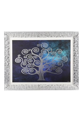 Quadro albero 64x50 cm Beltrami con argento Miro Silver