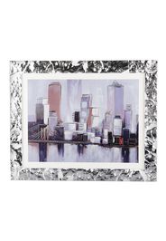 Quadro skyline New York 30x46 cm Beltrami con argento Miro Silver