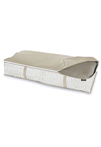 Cuki Domopak, Custodia coperte Urban Domopak Living da 95x45x18 cm, bianca e  oro