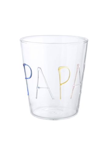 Bicchiere acqua papà in vetro borosilicato, da 380 ml