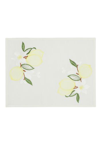 Tovaglietta 35x44 cm bianco con limoni