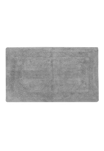 Tappeto bagno 50x80 cm grigio in cotone