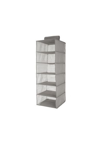 Organizer verticale 6 scomparti 84x30x30 cm Sofia grigio