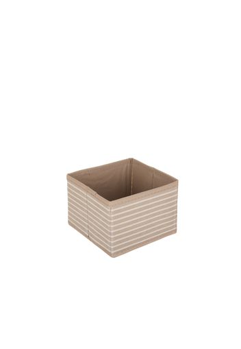 Scatola box armadio 15x15x11 cm Sofia beige