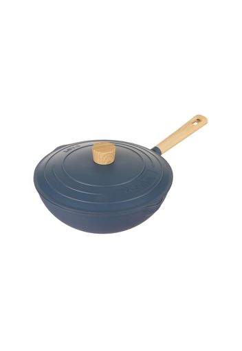 Wok 28 cm con coperchio blu Pot Art