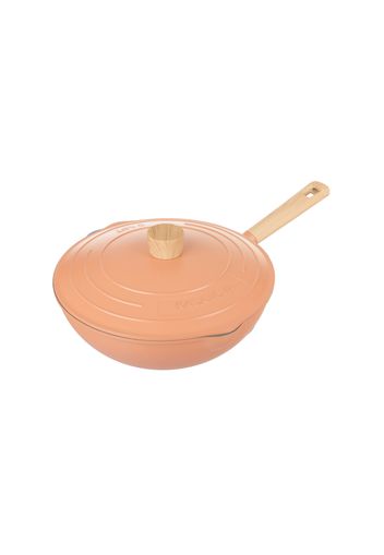 Wok 28 cm con coperchio rosa Pot Art