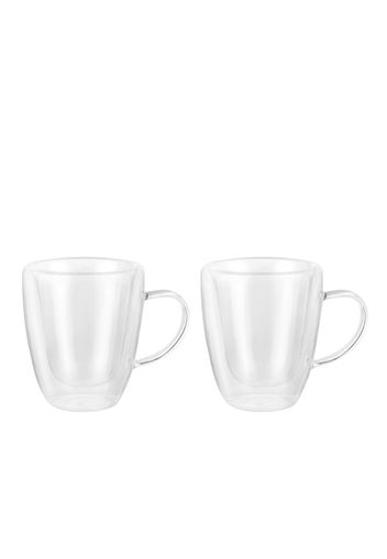 Set 2 mug 260 ml in vetro borosilicato