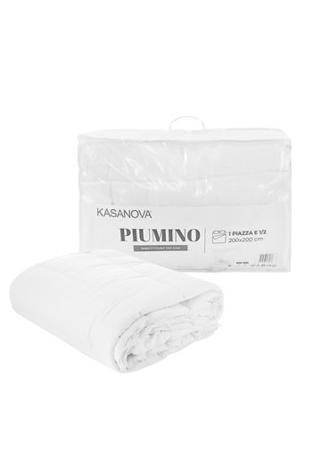 Piumino invernale 1 piazza e mezza 300 gr/mq in microfibra