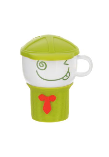 Mug con coperchio verde da 280 ml