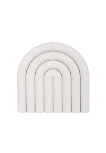 Sottopentola arco in silicone crema 15x15 cm