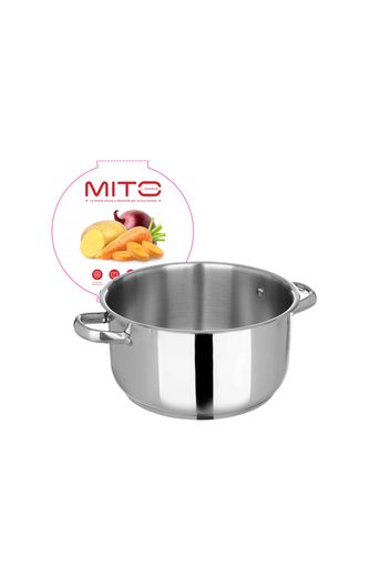 Casseruola 26 cm in acciaio inox Mito