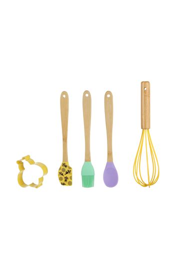 Set 4 accessori pasticceria silicone con formina ape