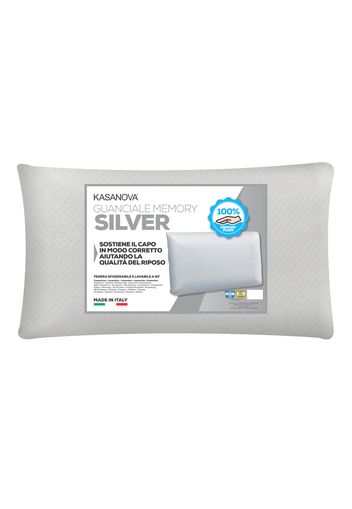 Guanciale memory Silver anallergico e anatomico