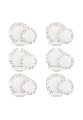 Set piatti Classy in new bone china, da 18 pezzi