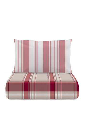 Set copripiumino singolo Design scozzese rosso