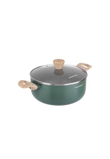 Casseruola 24 cm scritta Cooking Therapy con coperchio