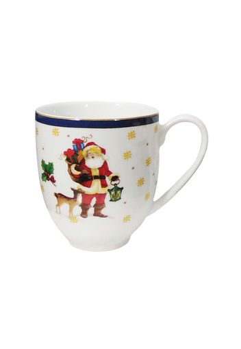 Tazza mug Babbo Natale in porcellana, 300 ml