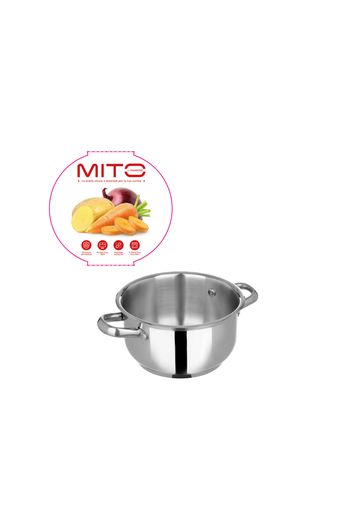 Casseruola 16 cm in acciaio inox Mito