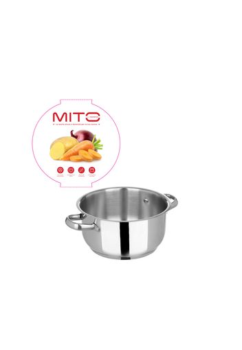 Casseruola 18 cm in acciaio inox Mito