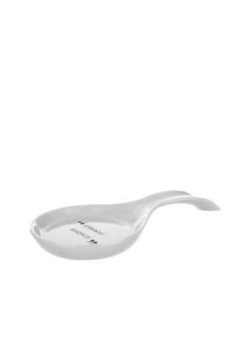 Poggiamestolo bianco con scritta 22 cm