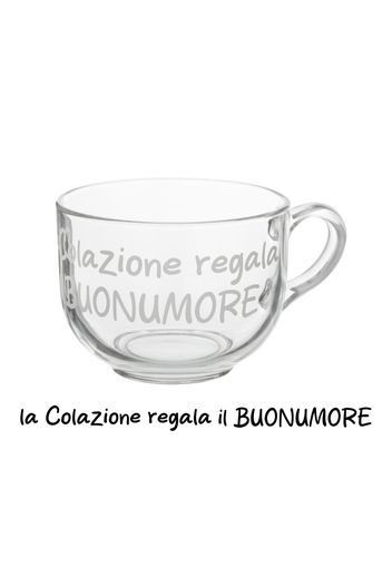 Tazza jumbo 700 ml scritta Buonumore